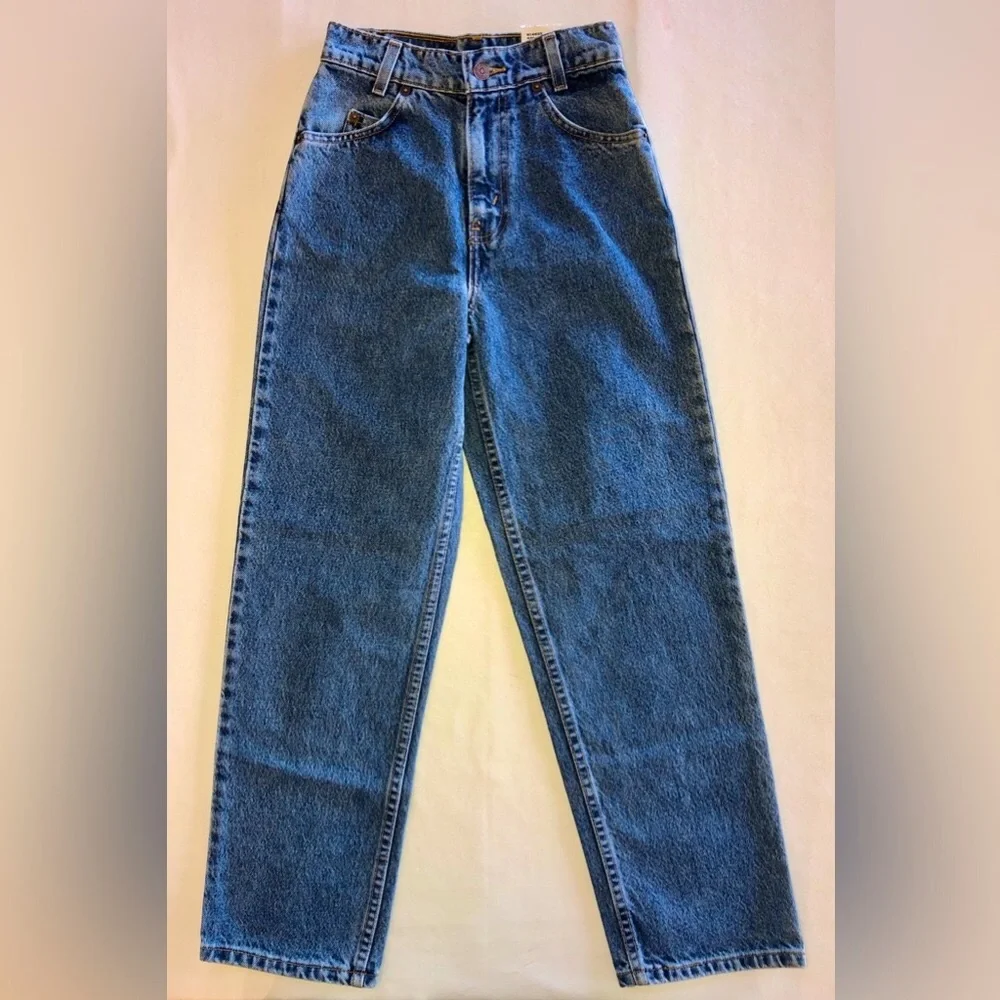 90s Levi’s “White Tab” 550 Slim Relaxed 12 Slim (W22 L27) Vintage NWT